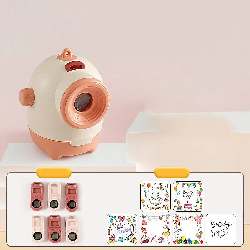 Детский проектор-светильник Epik ME-236 Mood White / Pink - фото 2
