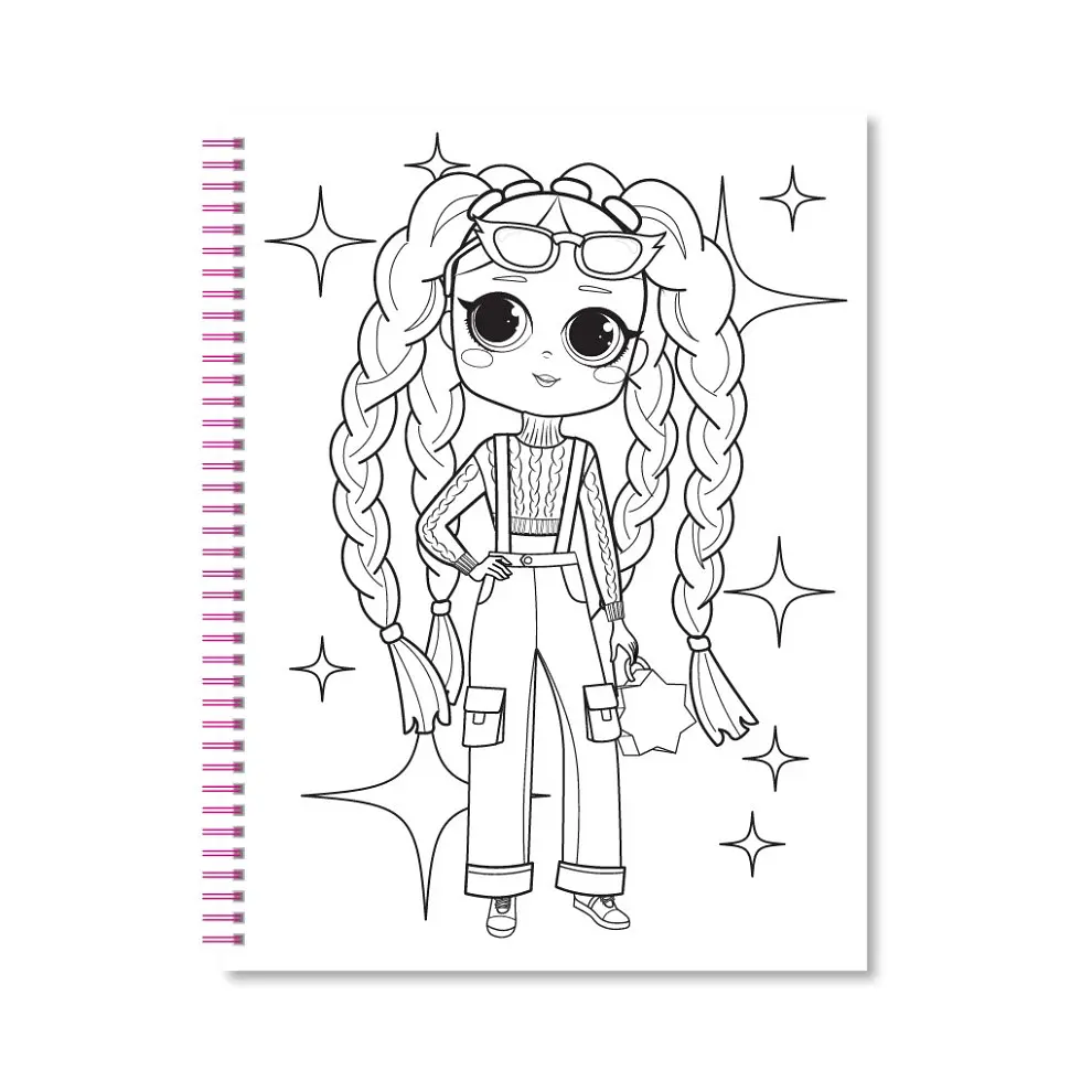 Детская раскраска с карандашами "Coloring fun" НТ-39-01, 24 листа - фото 2