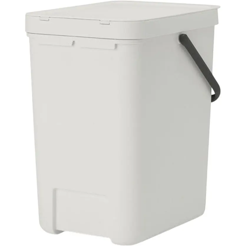 Ведро мусорное Brabantia Sort&Go 25 л светло-серое (214400) - фото 3