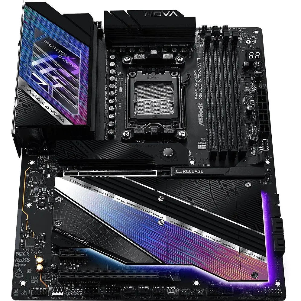 Материнская плата ASRock X870E Nova WiFi Socket AM5 - фото 2