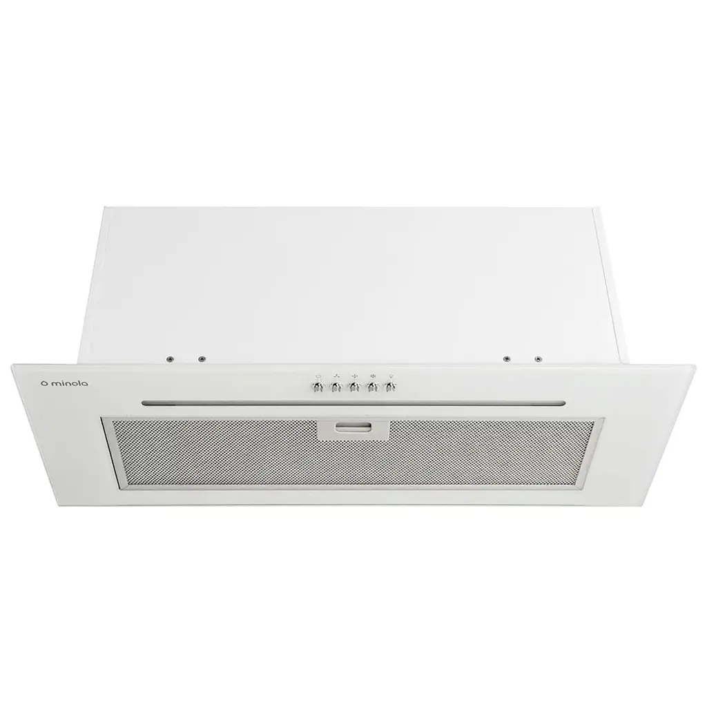 Витяжка вбудована Minola HBI 7664 WH GLASS 1000 LED Line