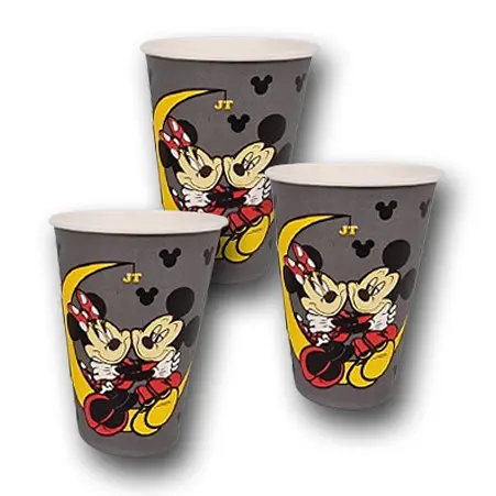 Стакан  кольоровий паперовий з малюнком об'єм 340 мл "MICKY MOUSE" 50 шт/уп. - фото 2