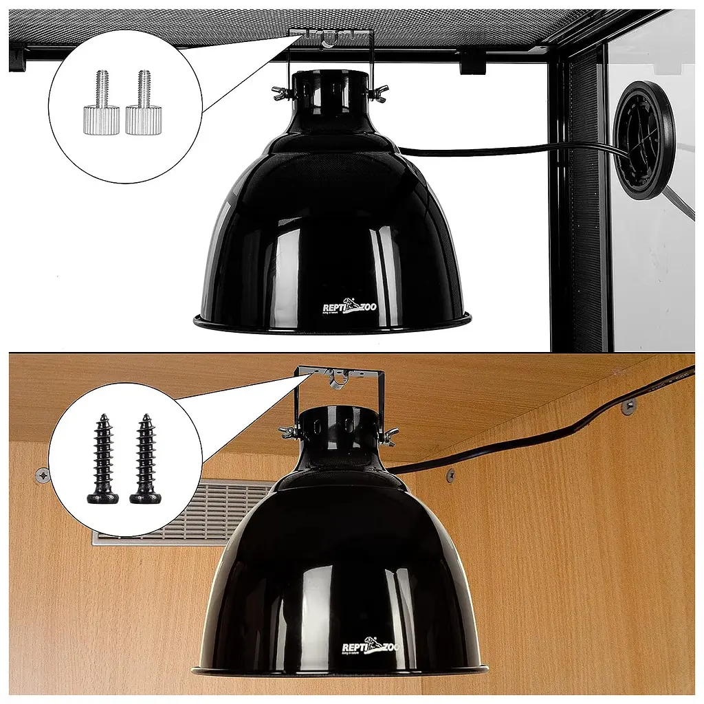 Світильник глибокий рефлекторний Repti-Zoo Big Multi Dome 200W (RL18) - фото 5