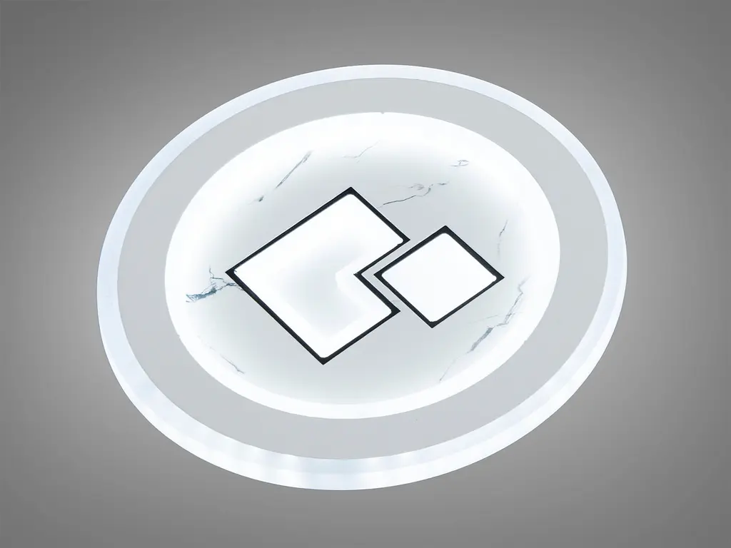 Світильник стельовий LED Diasha 12099, 32W, 3000K, акрил, метал, сучасний стиль, діаметр 20 см, IP20, 1760 лм - фото 2