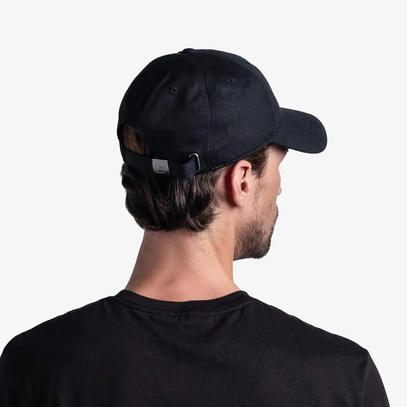 Кепка Buff Baseball Cap Solid Black (1033-BU 117197.999.10.00) - фото 6