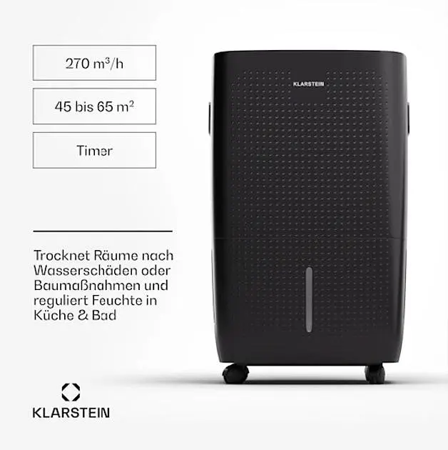 Осушитель воздуха Klarstein DryFy Connect 60 (10045547) - фото 6