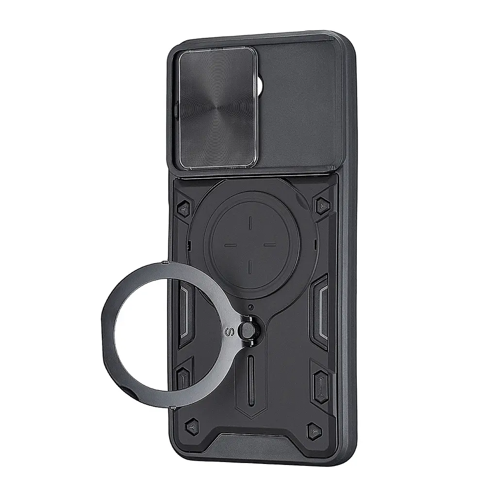Чохол Full Protection JS Magnetic Xiaomi Redmi 13C 4G/Poco C65 Black - фото 3