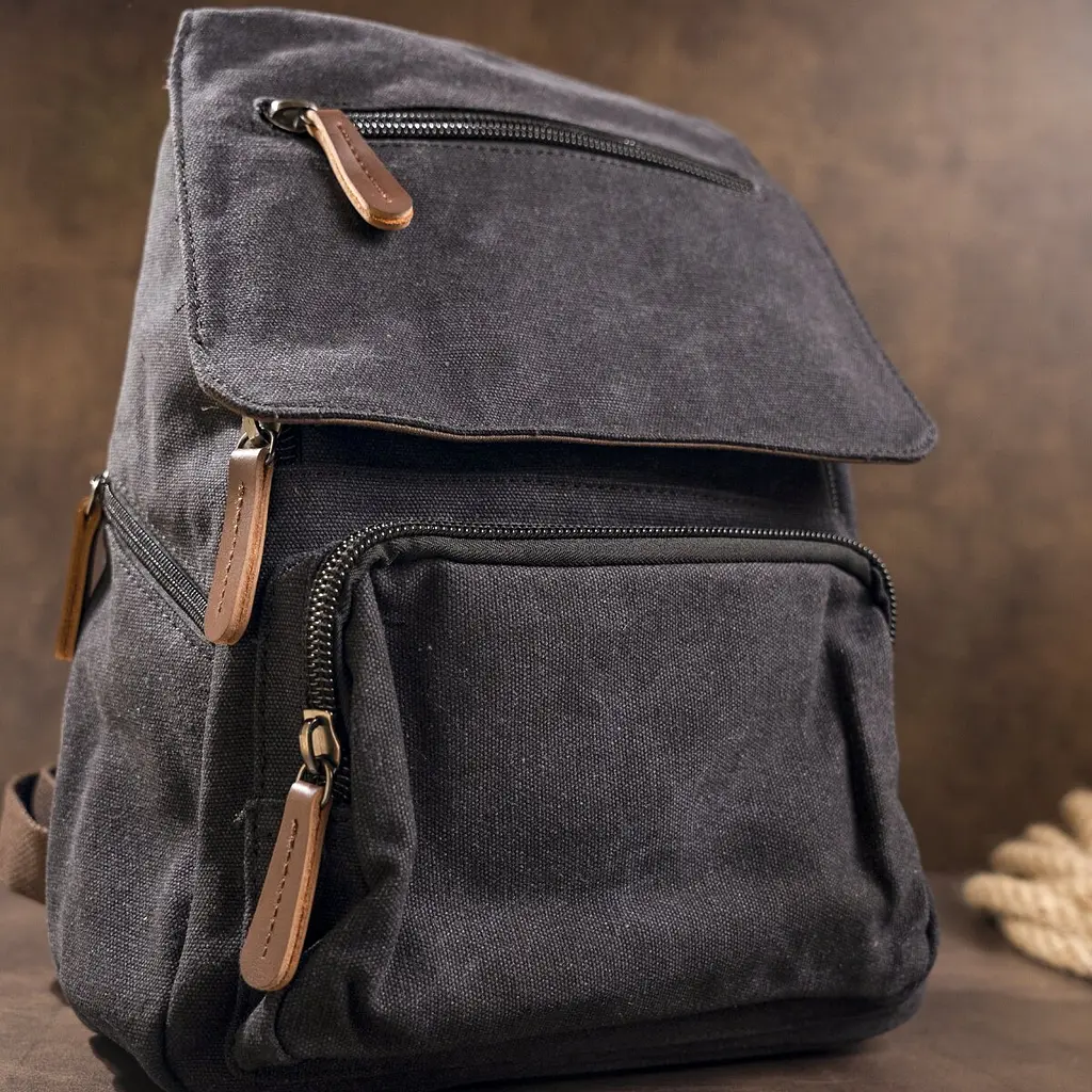 Рюкзак текстильный женский Vintage 34х25х9,5 см sum0013909 - фото 4