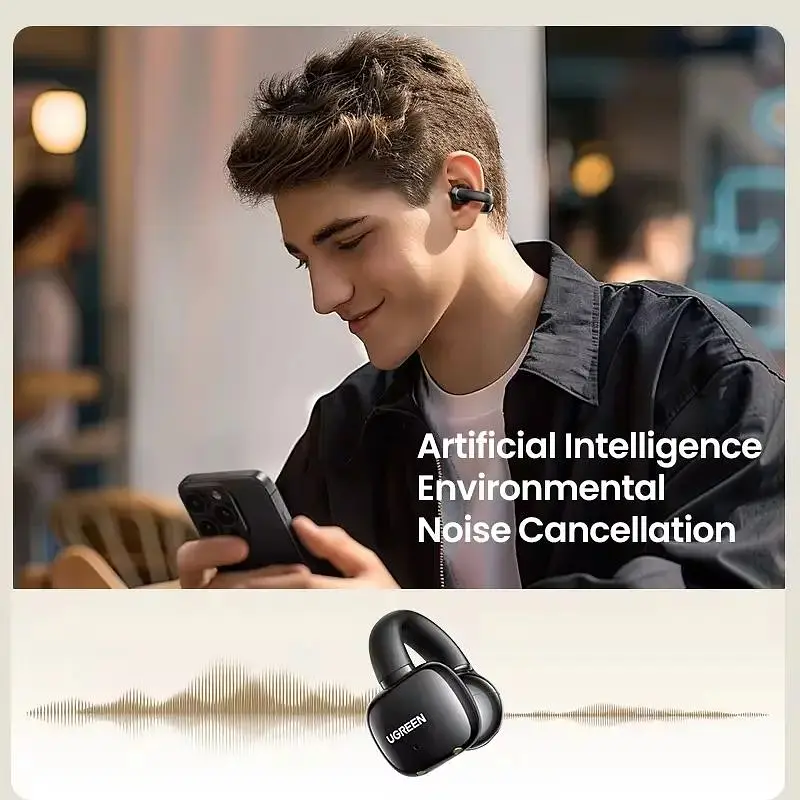 Навушники TWS UGREEN HiTune S3 Open Wearable (WS209) Чорні (45785) - фото 4
