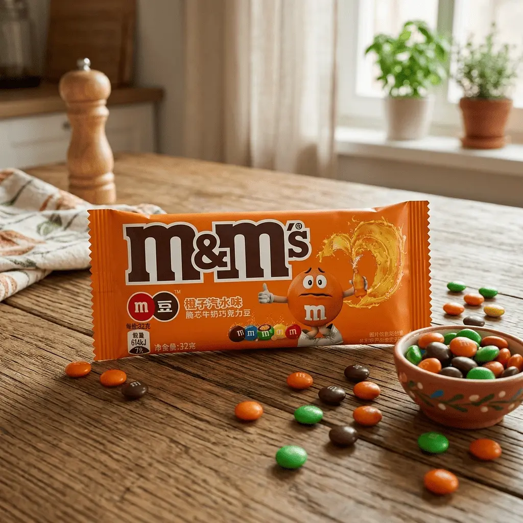 Драже M&M's Orange Soda Flavor 32г - фото 4