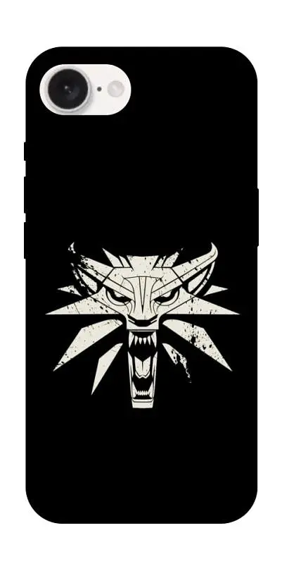 TPU чехол Demsky Wolf medallion для Apple iPhone 16e (6.1")
