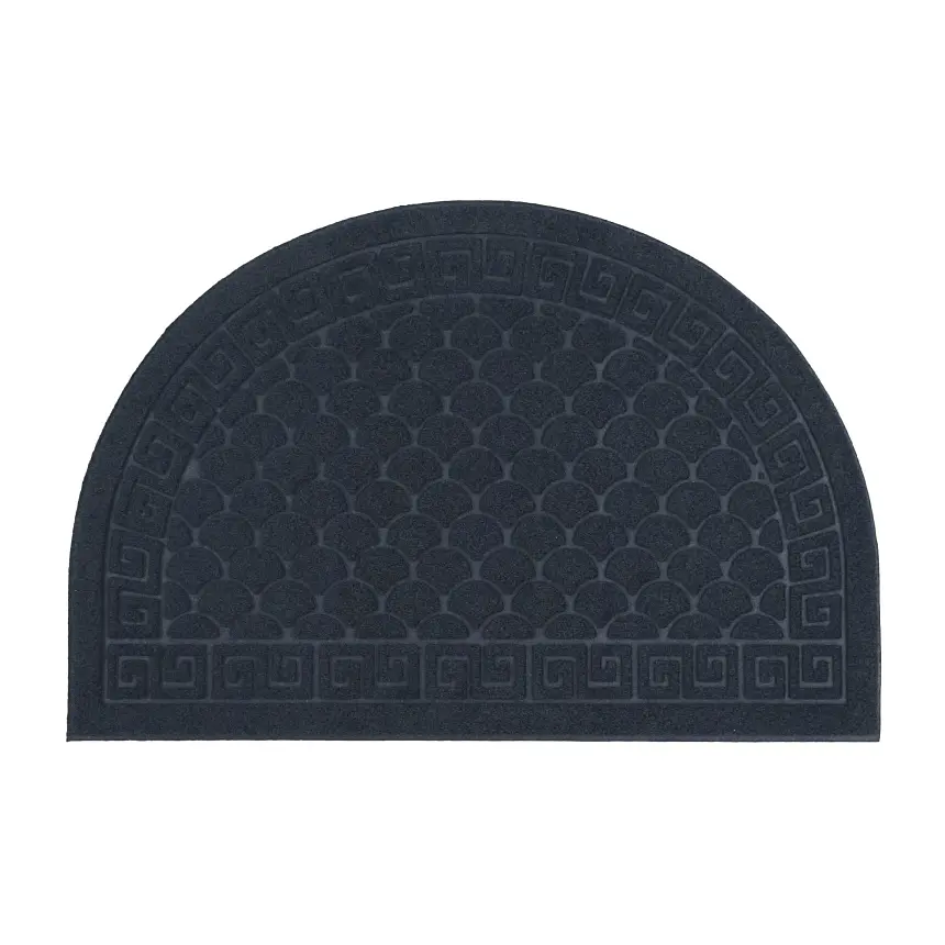 Килимок придверний Eco Fabric Луска півколо без кромки синій 40 х 60 см (4060-020) - фото 3