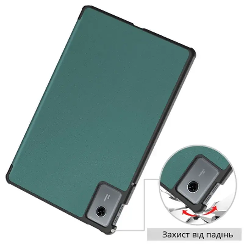 Чохол до планшета BeCover Smart Case Lenovo Idea Tab/K11 (2nd Gen) TB336/Xiaoxin Pad (2025) 11" Dark Green (714097) - фото 5