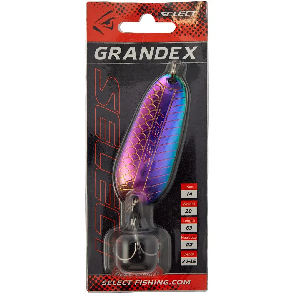 Блешня Select Grandex 20 g 63 mm #14 - фото 2
