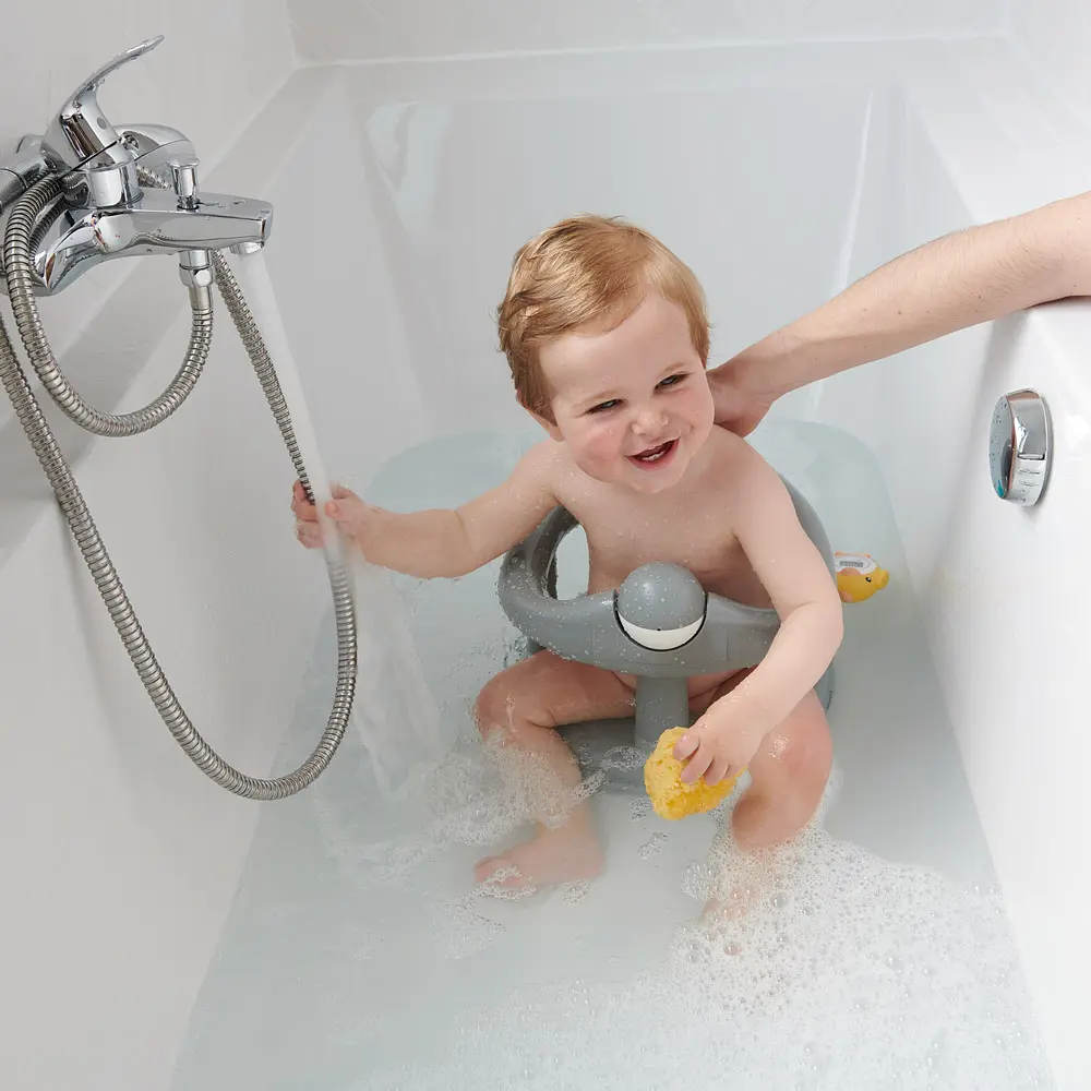Поворотне дитяче сидіння для ванної Bebe Confort Grey, сіре (3107204500) - фото 3