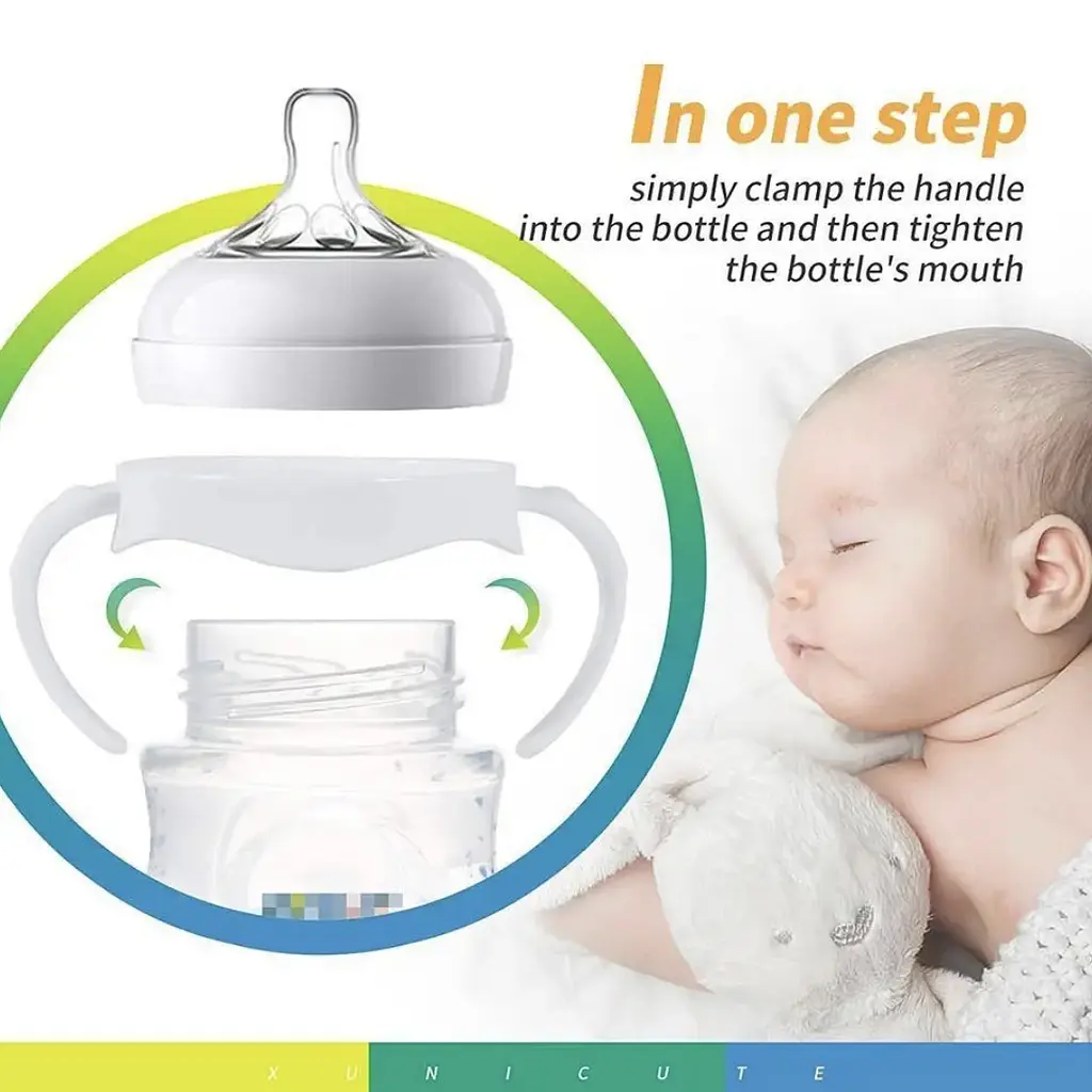 Універсальні ручки для дитячих пляшечок Philips Avent, білий колір (2 шт.) набір - фото 5