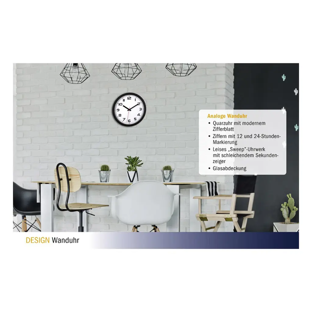 Годинник настінний TFA 60305001 - фото 3