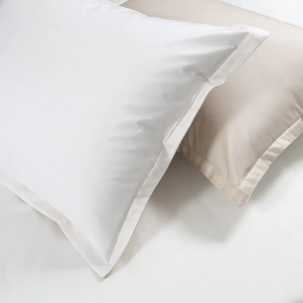 Постельное белье сатин premium 300ТС Lotus Home - Florida бежевый евро - фото 3