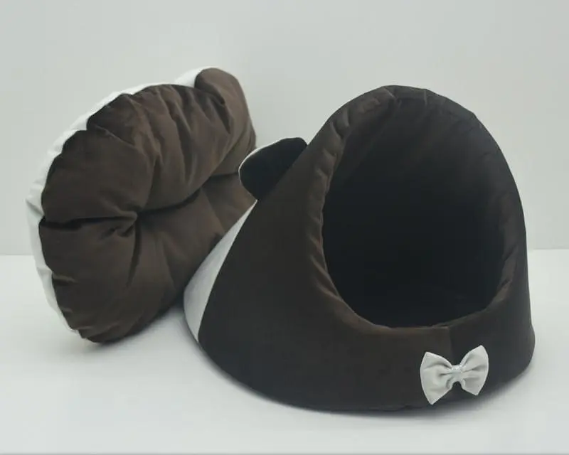 Будка для котів та собак Zoo-hunt Містик-мишка №2 38х50х36 см коричнева - фото 3