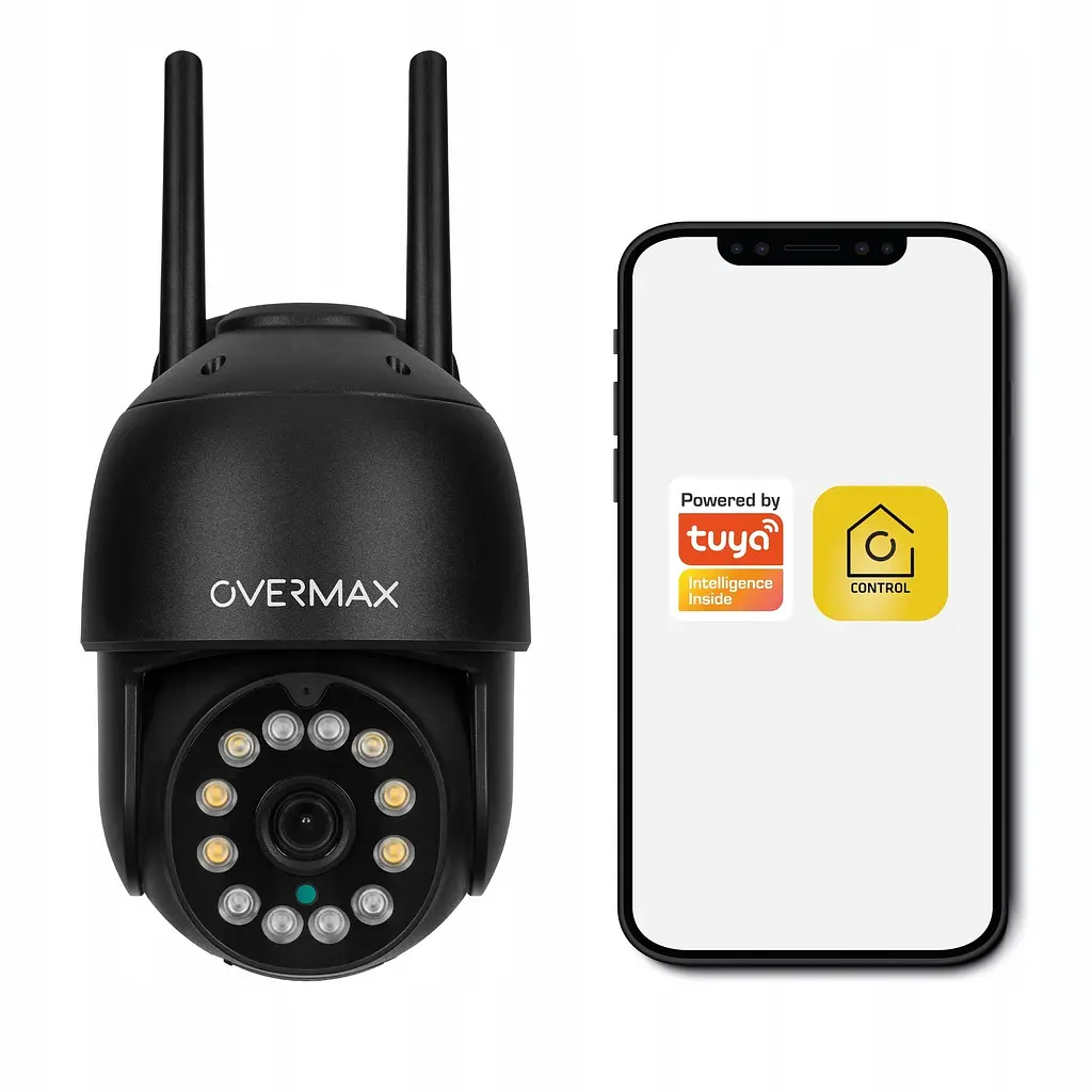 Вулична поворотна IP-камера Overmax Camspot 4.95 Wi-Fi 2.5K Anthracite - фото 9