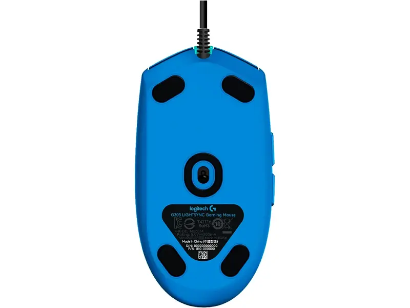 Миша Logitech G203 Gaming Lightsync RGB Blue (910-005798,910-005792) - фото 5