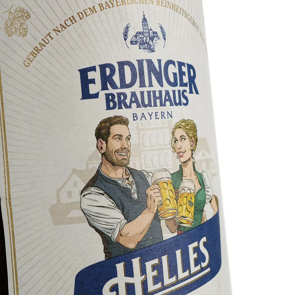 Пиво Erdinger Brauhaus Helles светлое 5.1% 0.5 л. - фото 5
