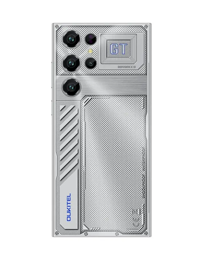 Смартфон Oukitel c61 gt 4/128gb silver - фото 2