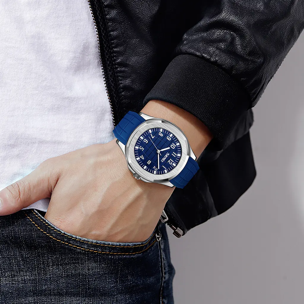 Наручний годинник чоловічий 9286BU Blue Skmei acs0029800 - фото 3