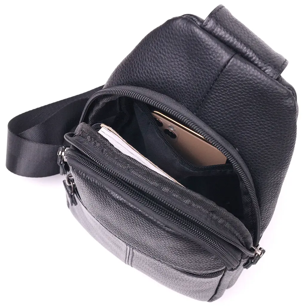 Кожаная сумка мужская Vintage 16х30х5 см sum0022415 - фото 4