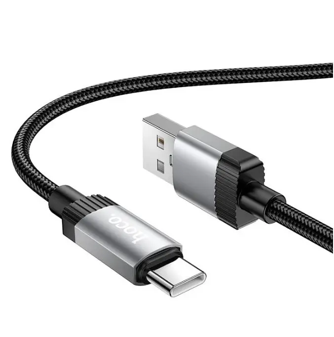 Кабель Hoco X117 Star charging data cable Type-C Black