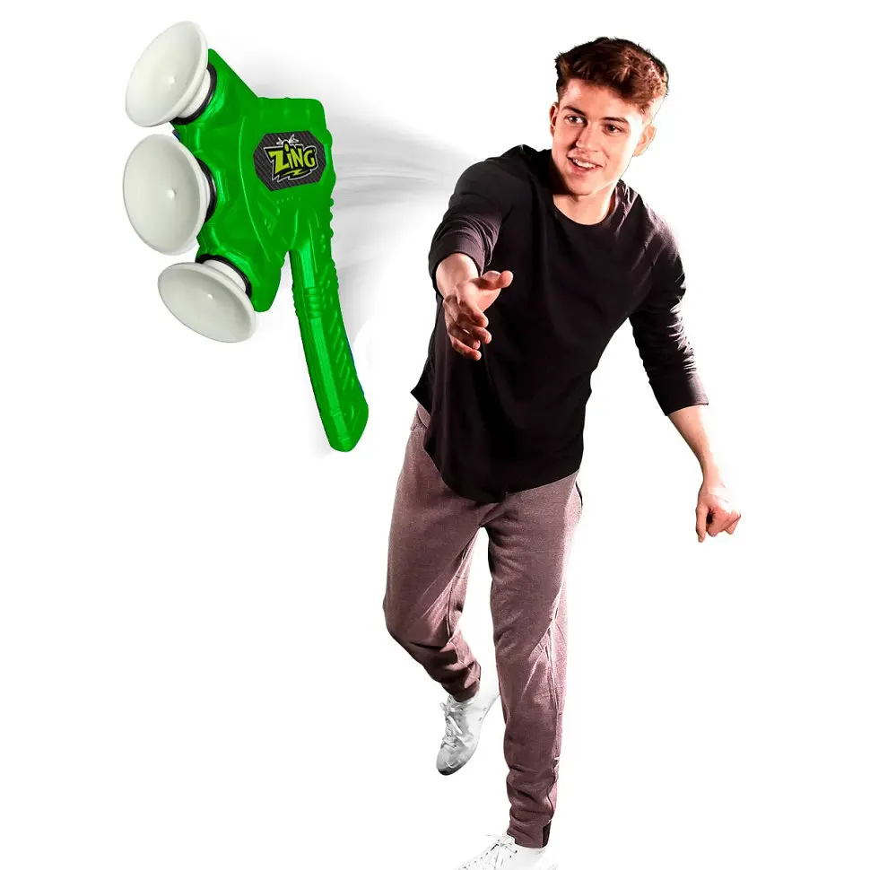 Іграшкова сокира Zing серії "Air Storm" ZG508G ZAX зелений - фото 7