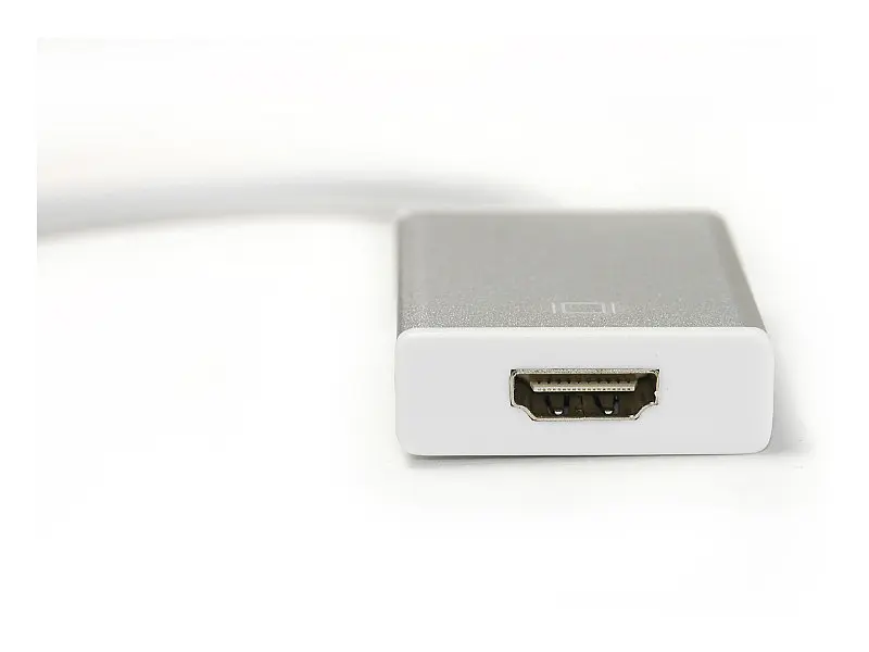 Кабель-перехідник PowerPlant HDMI female - USB Type-C, 0.15м (KD00AS1272) - фото 2