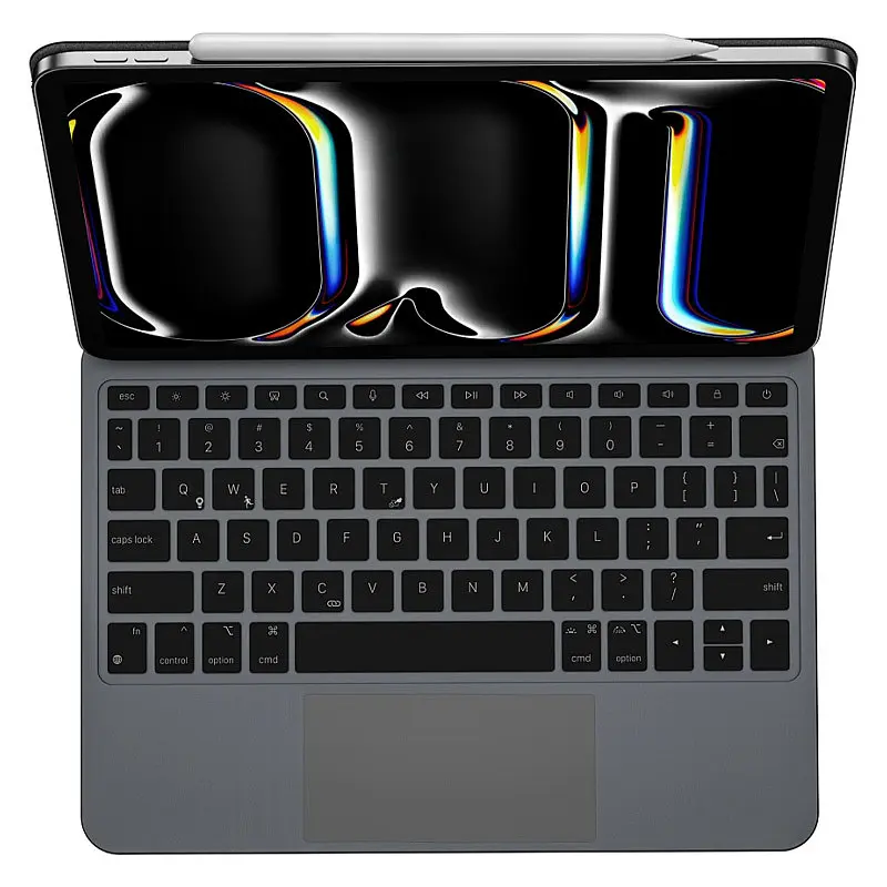 Клавіатура-чохол MK-004 for iPad Air 10.9'' (2020-2022)/Air 11'' (2024) Bluetooth Black Wiwu teh0029786 - фото 3