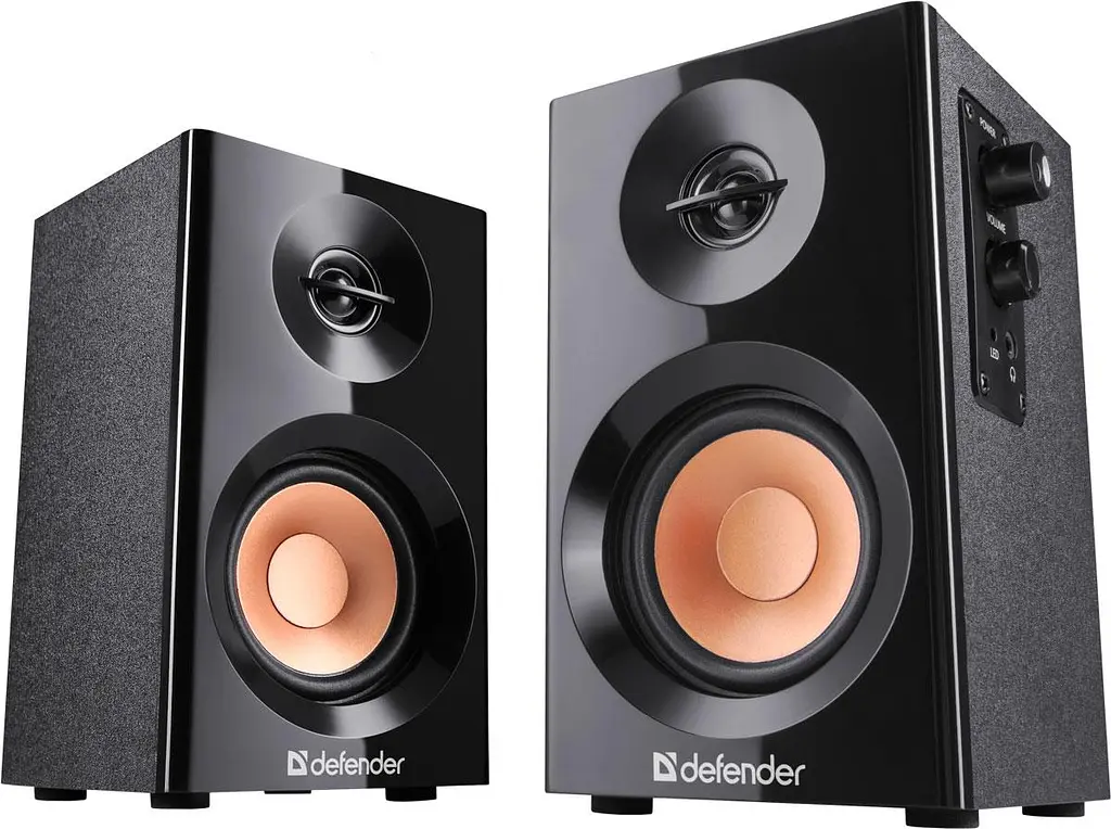 Акустична система 2.0 Defender Aurora S12, 10Вт (RMS) MDF чорна - фото 2
