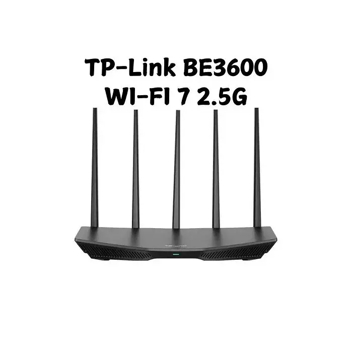 Бездротовий роутер Wi-Fi 7 - TP-Link BE3600 маршрутизатор з портом 2.5G 3600 Mbs - фото 2