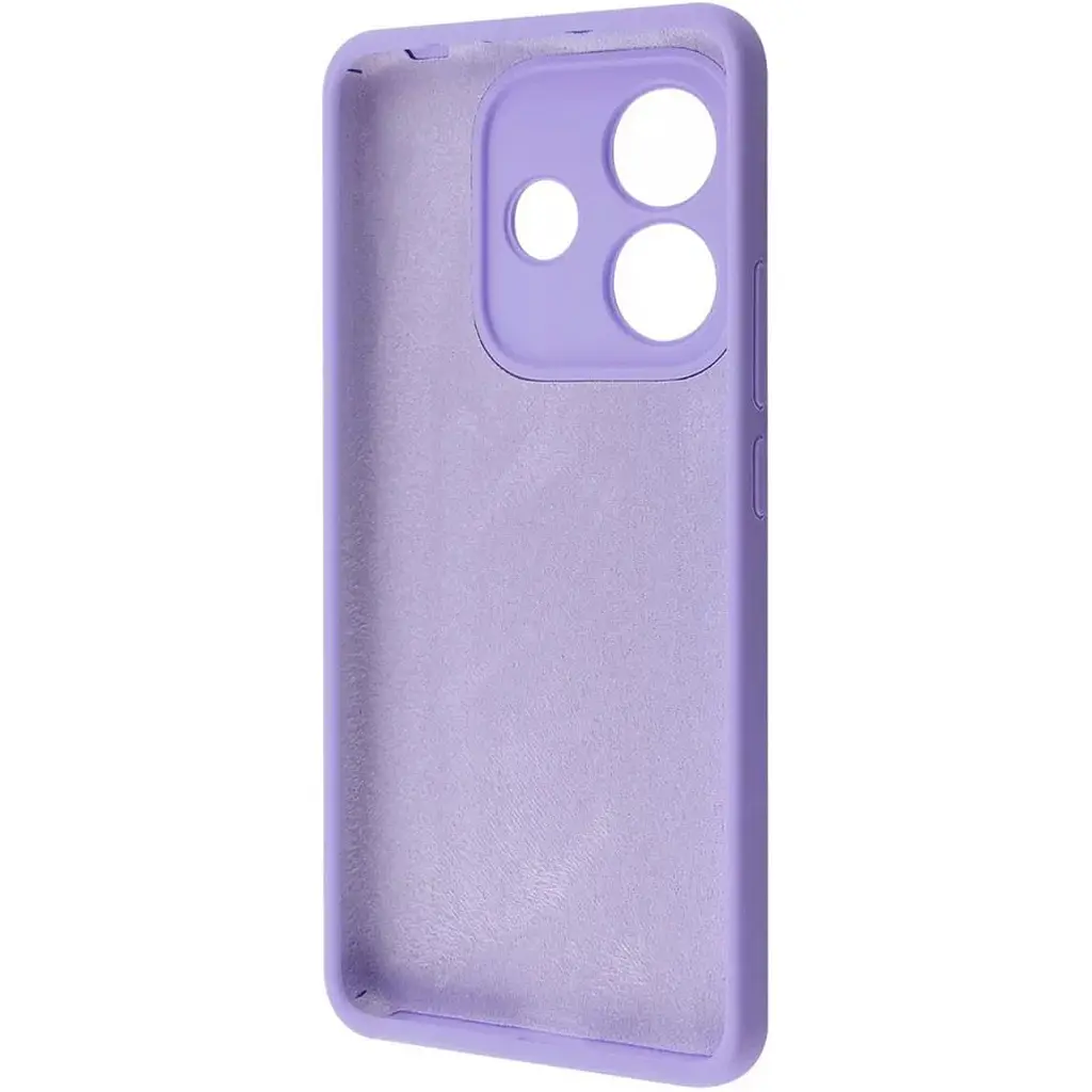 Чохол Wave Full Silicone Cover для Redmi Note 14 5G Light Purple [127667] - фото 2