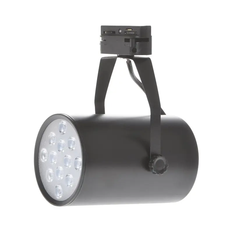 Светильник трековый поворотный LED 422/12W NW BK Brille 32-449 - фото 3