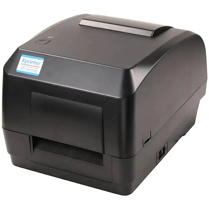 Принтер штрих-кодов Xprinter XP-H500B (термотрансфер, 127мм/с, лента 118мм, 203 DPI, USB, черный) - фото 2
