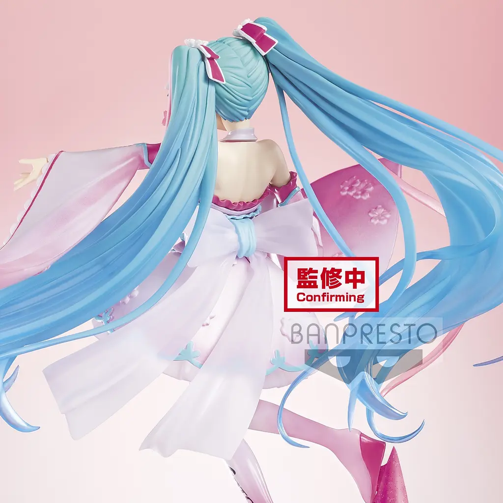 Коллекционная фигурка Bandai Spirits Вокалоид Хацунэ Мику Vocaloid Hatsune Miku Racing 2019 15 см BS V HM 15 - фото 4