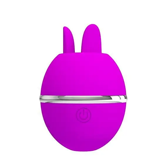 Кліторальний стимулятор Pretty Love Gemini Ball Purple - фото 2