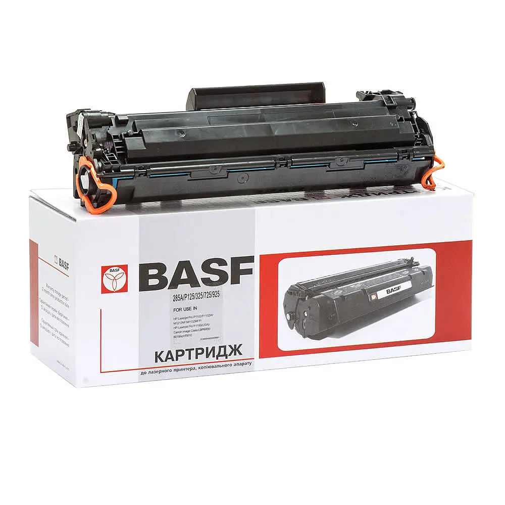 Картридж тон. BASF для HP LJ P1102/M1132/M1212, Canon 725 аналог CE285A Black ( 1600 ст.) (BASF-KT-CE285A) - фото 2