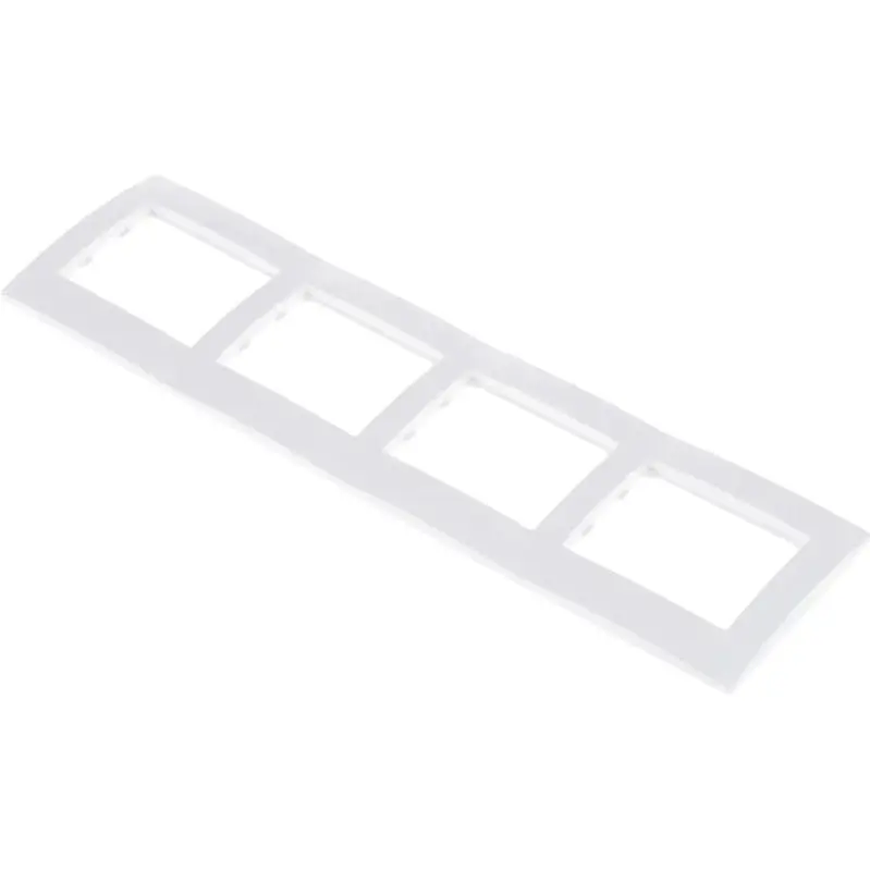 Рамка Brille для розетки VB-4F wh - фото 2