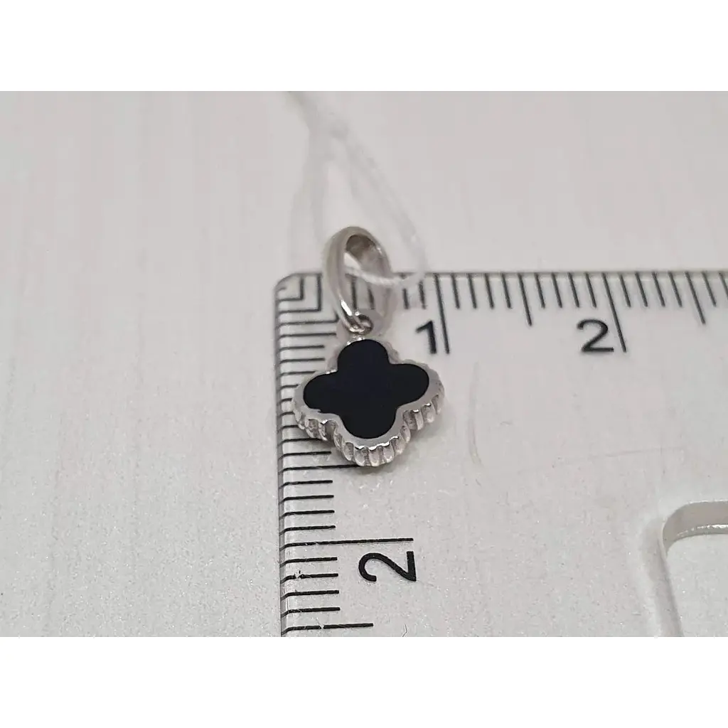 Золотий підвіс Tango Конюшина з емаллю. 130302В - фото 3