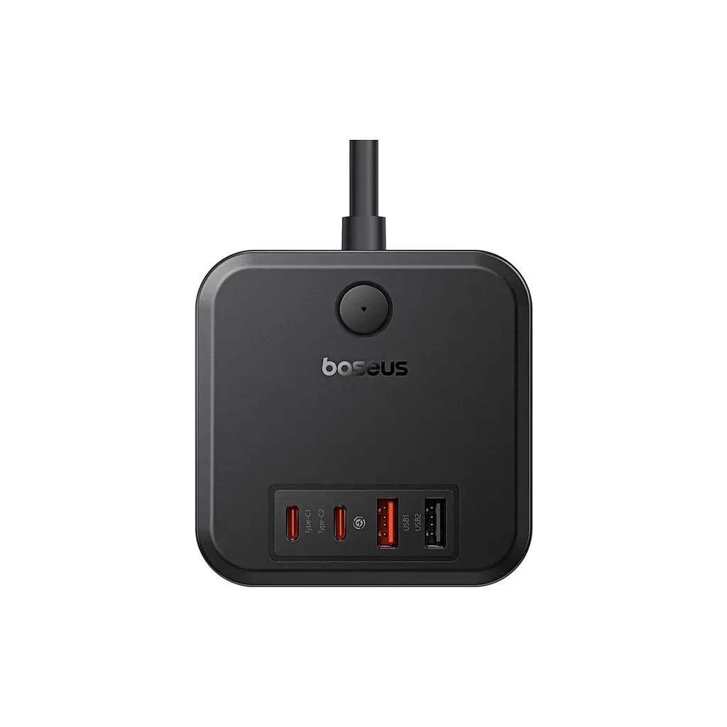Мережевий фільтр живлення Baseus PowerCombo Cube Power Strip (E00066400117-00)