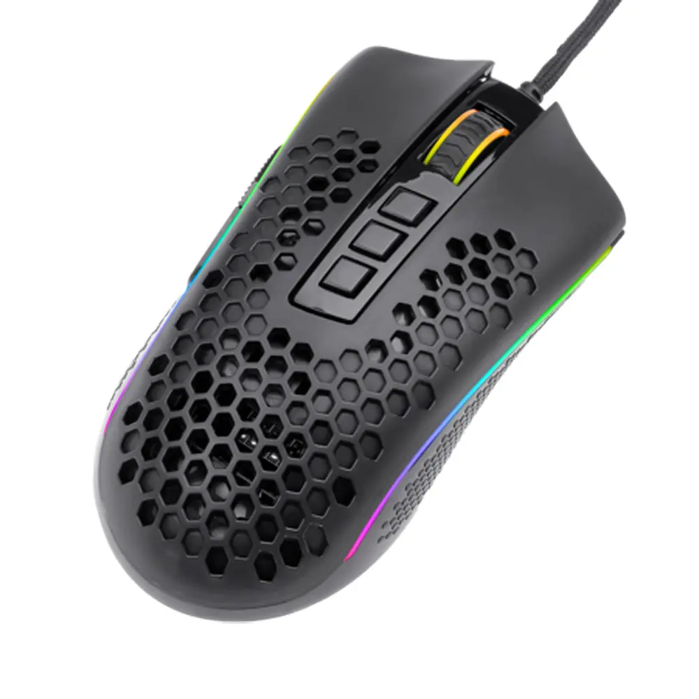 Мишка Redragon Storm Elite RGB ігрова 16000dpi 10 кнопок чорна - фото 8