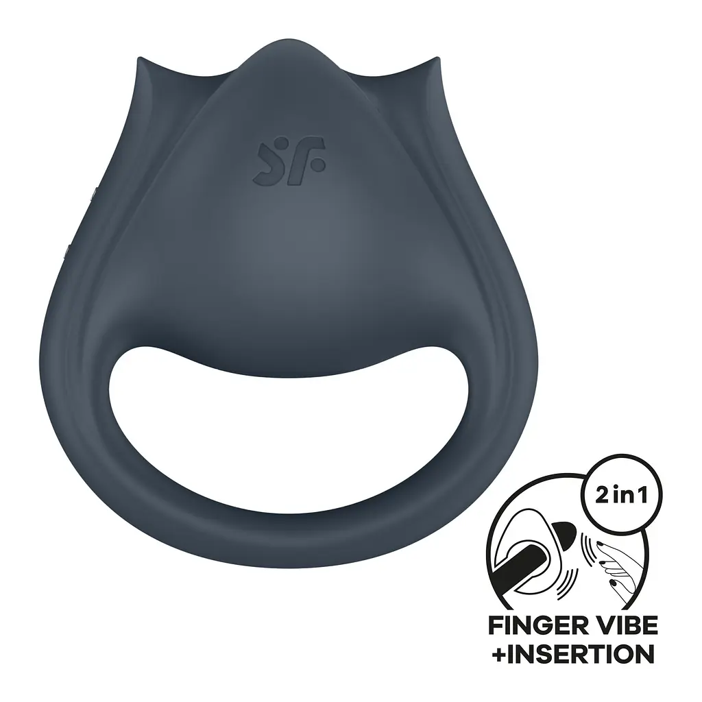 Вибратор для клитора Satisfyer Perfect Pair 2, 6.7 см (серый) - фото 6