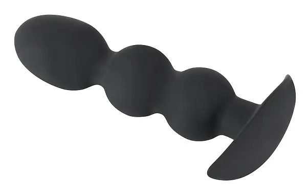 Силиконовий анальний затор Black Velvets Heavy Beads Orion 42-05330250000 86917 - фото 3