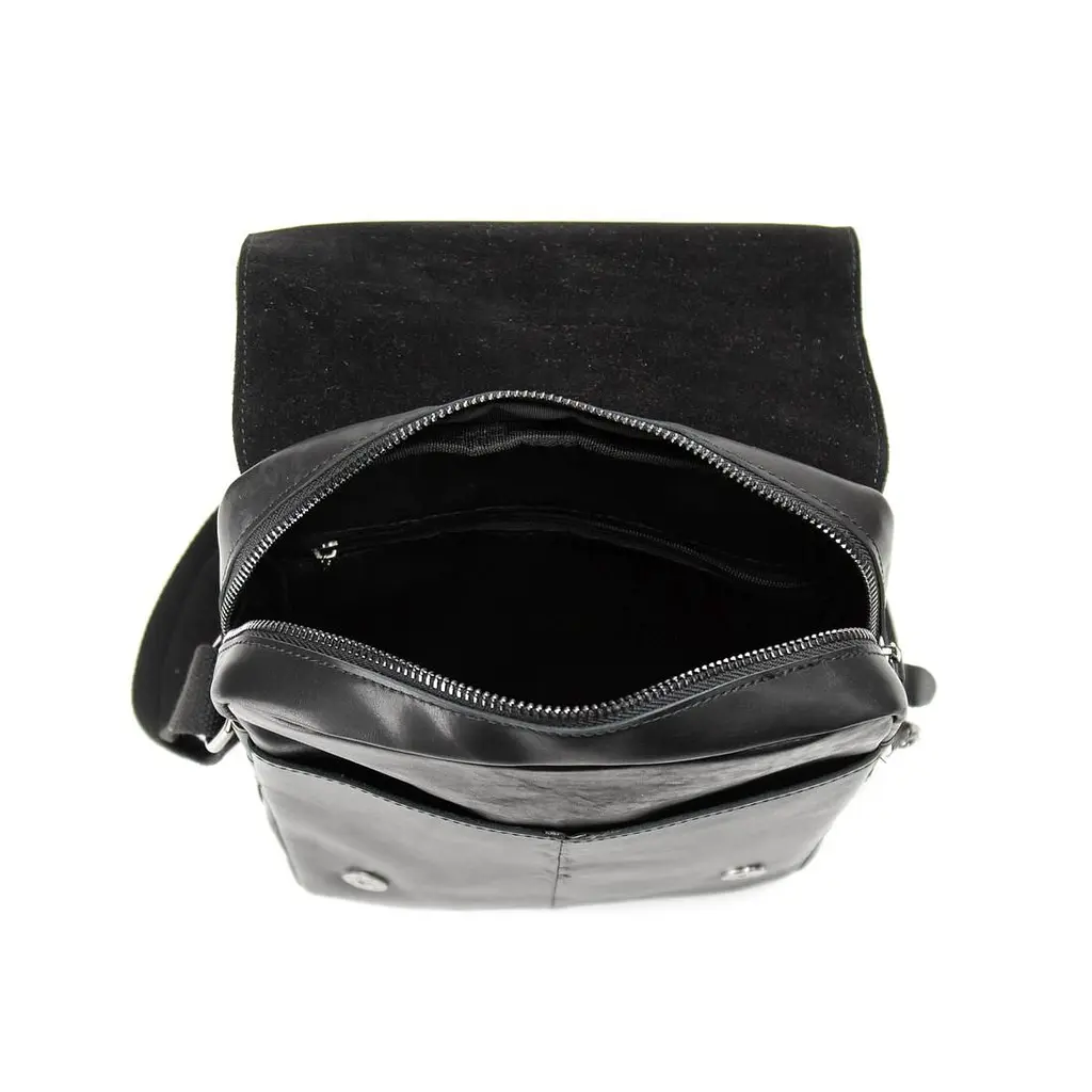 Місткий чоловічий месенджер з клапаном Tiding Bag M39-001A - фото 2