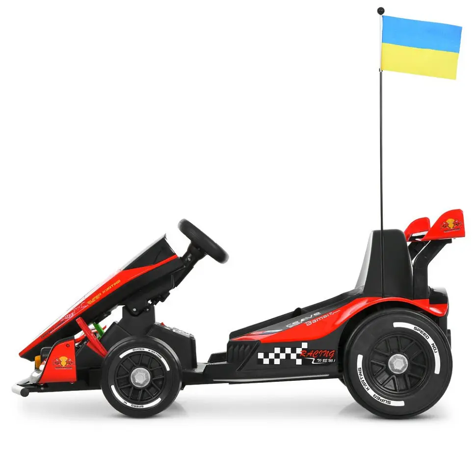 Дитячий електромобіль Електрокарт Kart M 6322EBLR-3 до 50 кг - фото 3