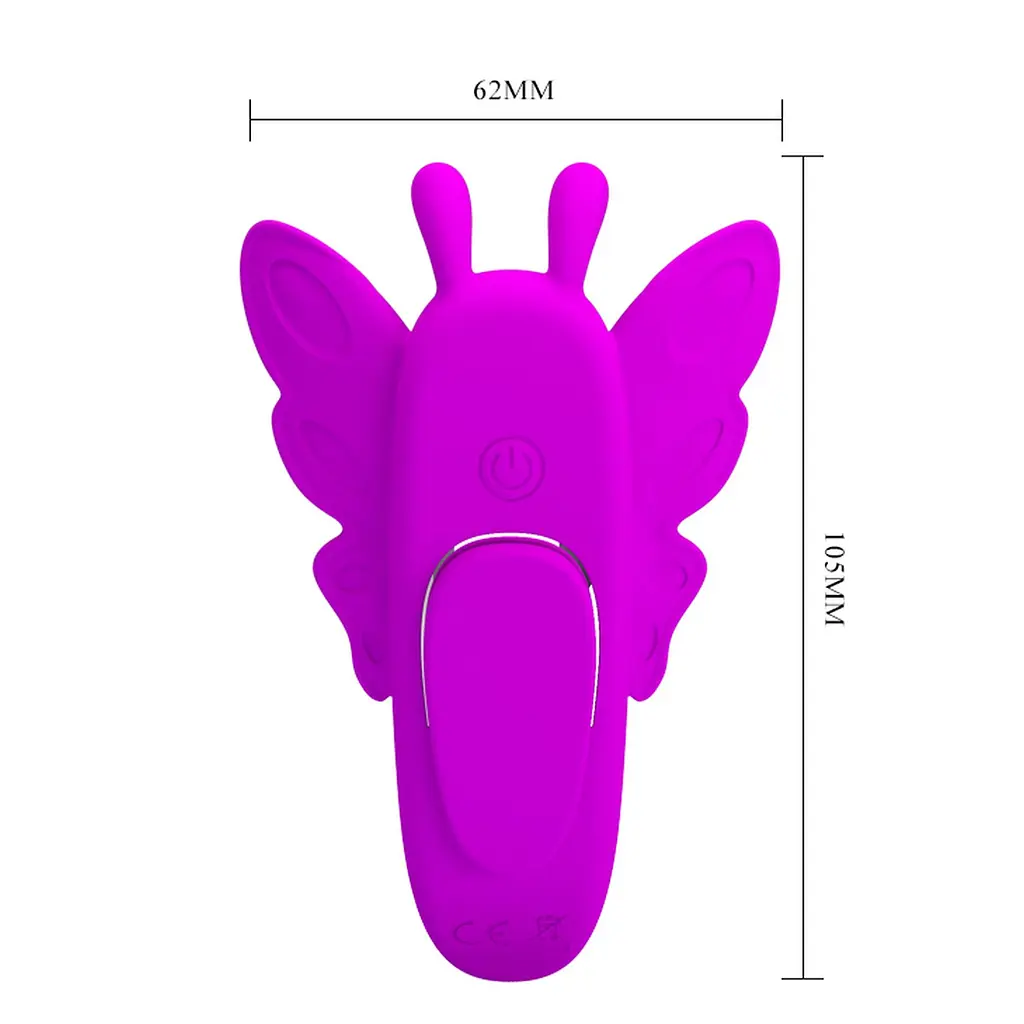 Вибратор для клитора Pretty Love Romance Aileen 10.5 см фиолетовый - фото 5